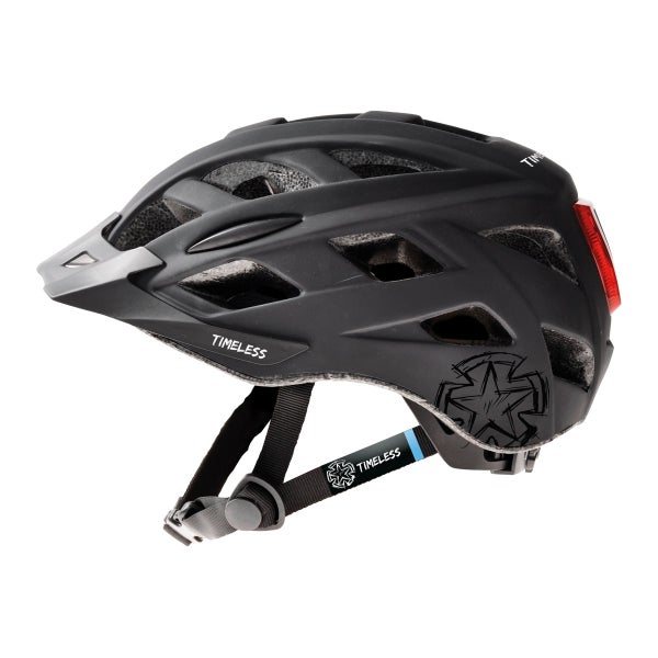 Timeless Fox py&ouml;r&auml;ilykyp&auml;r&auml; valolla, koko L, musta/harmaa