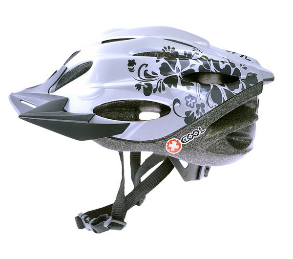 X-COOL City lasten py&ouml;r&auml;ilykyp&auml;r&auml;, koko 54-58cm, valkoinen/hopea