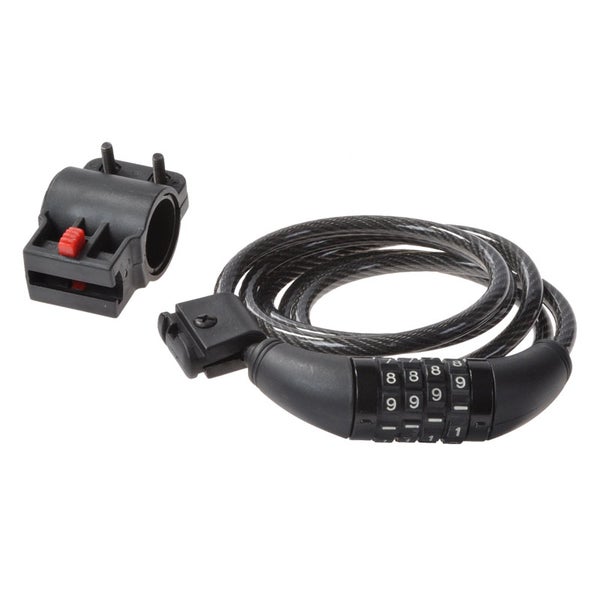 Spiraalilukko CAVO, 8/150 cm, numeroyhdistelm&auml;ll&auml;