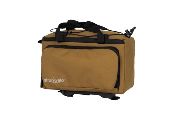 Top Bag ATRAN Zap laukku tavaratelineen p&auml;&auml;lle 10.5l + 8l Beige AVS