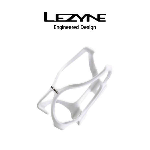 Juomapulloteline LEZYNE Flow, valkoinen