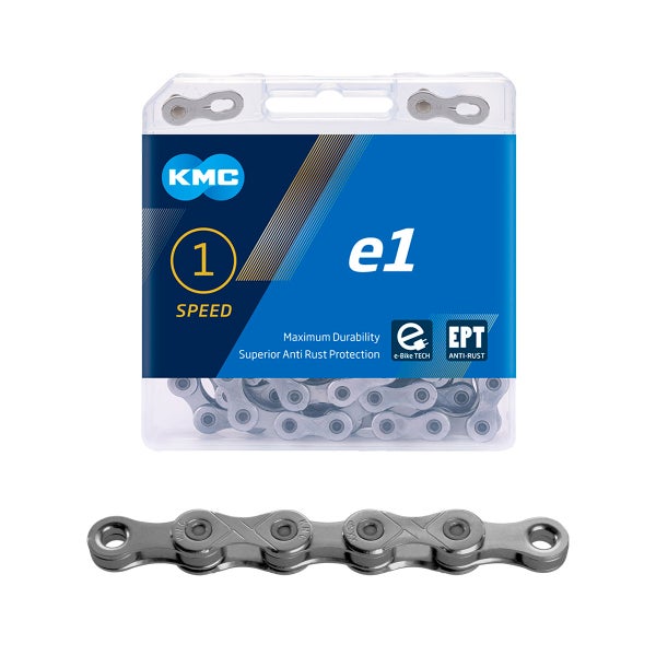 Ketju 1-v KMC e1 EPT, 1/2 x 3/32", E-bike 130L