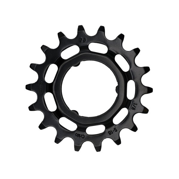 Ketjuratas KMC, E-bike Shimano 18h, taka musta, 1/8"