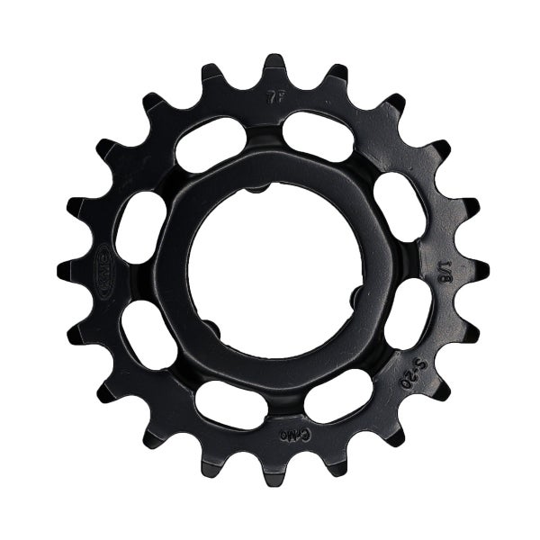 Ketjuratas KMC, E-bike Shimano 20h, taka musta, 1/8"