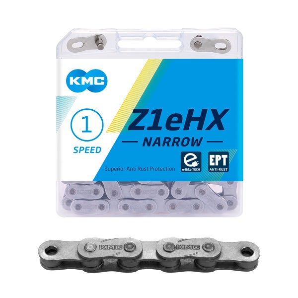 KMC Ketju 1-v Z1eHX Narrow EPT, 1/2 x 3/32", E-Bike, 128L