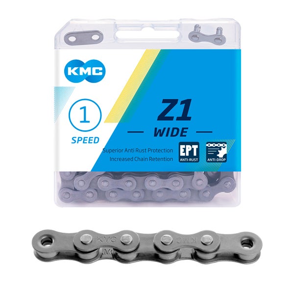 Ketju 1-v KMC Z1X Wide EPT, 1/2 x 1/8", 112L