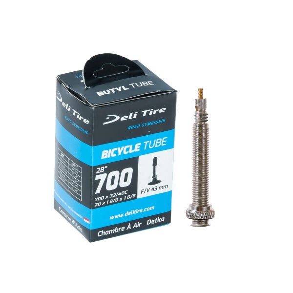 Sis&auml;rengas 28" DELI, 32/42-622/635, prestaventtiili 43