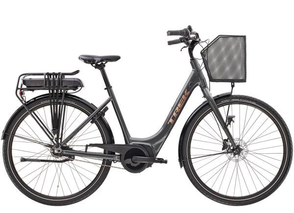 **DEMO** Trek District+ 1 400wh harmaa / koko: M