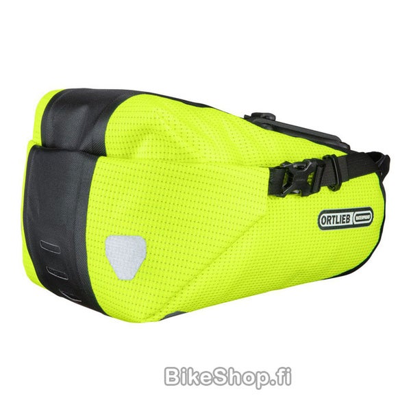 Ortlieb SADDLE-BAG TWO  Hi-Vis 4,1L Musta