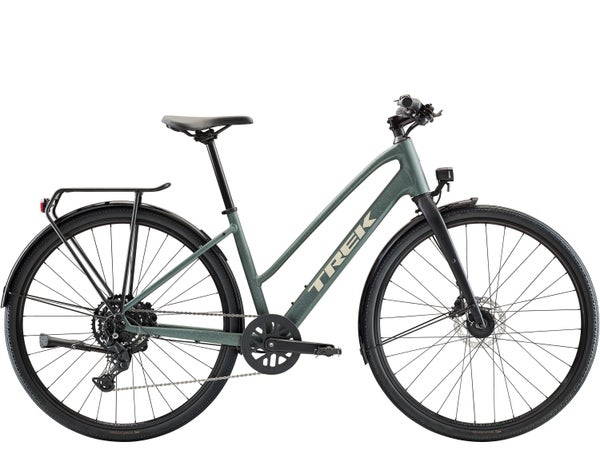 Trek FX Sport AL varusteltu Midstep hybridipy&ouml;r&auml;