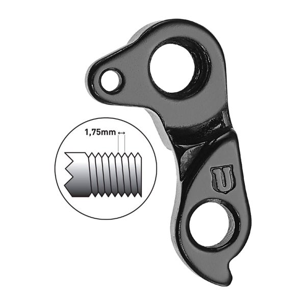 Takavaihtajan korvake UNION, GH-251, Bulls (l&auml;piakseli M12, kierre 1.75)