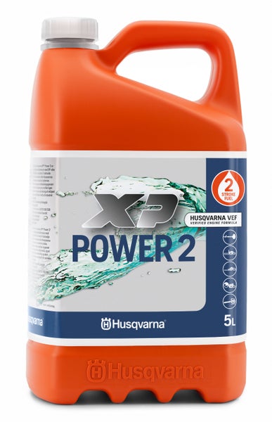 Husqvarna ALKYLAATTIBENSIINI XP POWER 2 - 2T, 5 L, T&auml;m&auml;n tuotteen voi ostaa vain noudettuna myym&auml;l&auml;st&auml;!