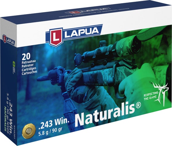 Lapua Naturalis 243W 5,8G 20kpl