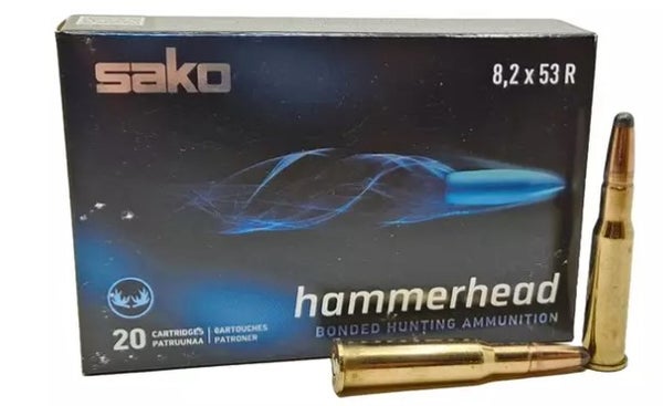 Sako 8,2X53 R 13,0g Hammerhead 20kpl