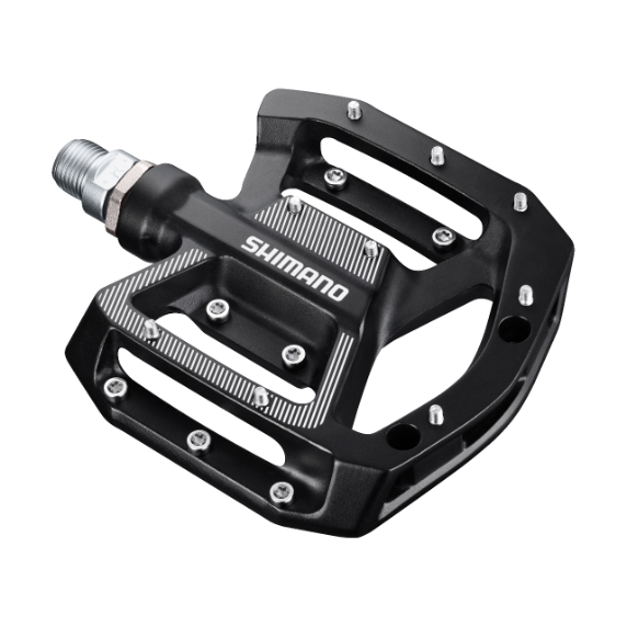Shimano PD-GR500 MTB flattipolkimet, alu, musta