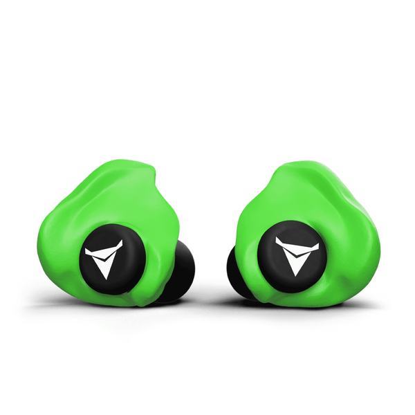 Decibullz muokattavat kuulosuojaimet vihre&auml; 1 pr