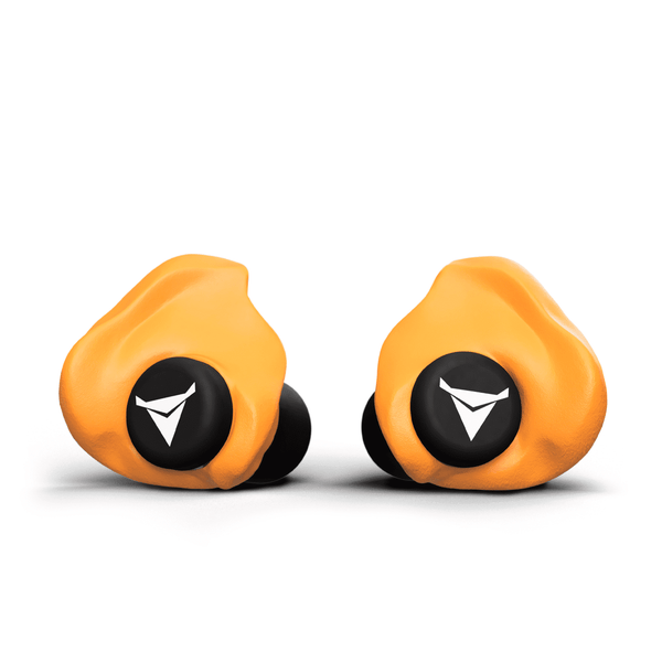 Decibullz muokattavat kuulosuojaimet oranssi1 pr