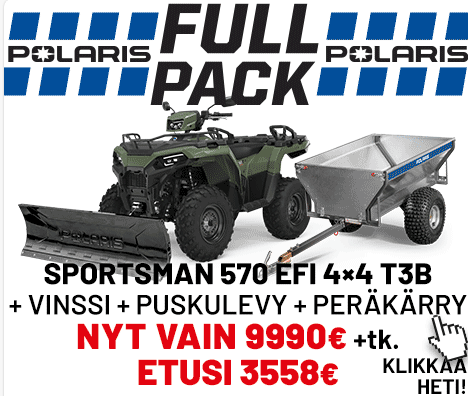 Polaris Sportsman 570 EFI - FULL PACK!