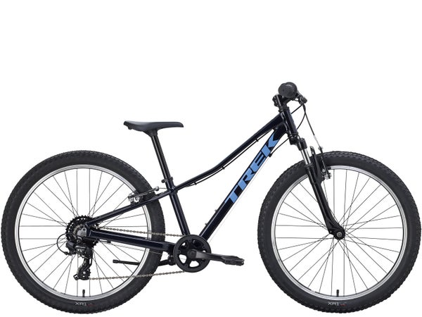 Trek Precaliber 24&Prime; lastenpy&ouml;r&auml; joustohaarukalla