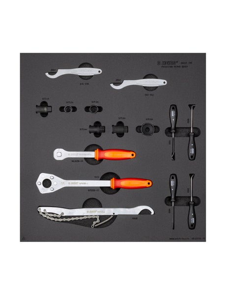 Unior Production Bench Drawer - 5 Tool Tray Set