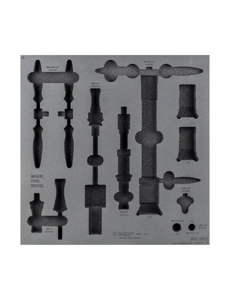 Unior Shared Bench Drawer - 3 Tool Tray