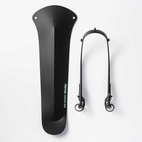 Ass Savers Win Wing 2 Road takalokasuoja, musta