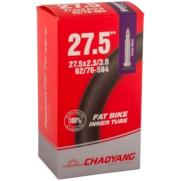 Sis&auml;rengas 27.5" CHAOYANG Plus, 62/76-584, presta 48mm (27.5x2.5-3.0)