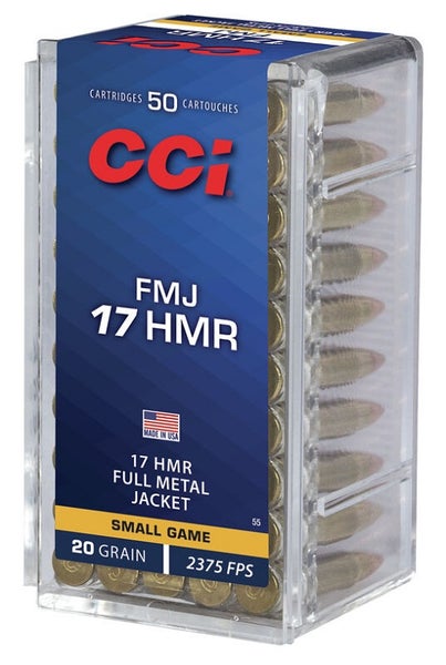 Cci .17Hmr Fmj 50Kpl