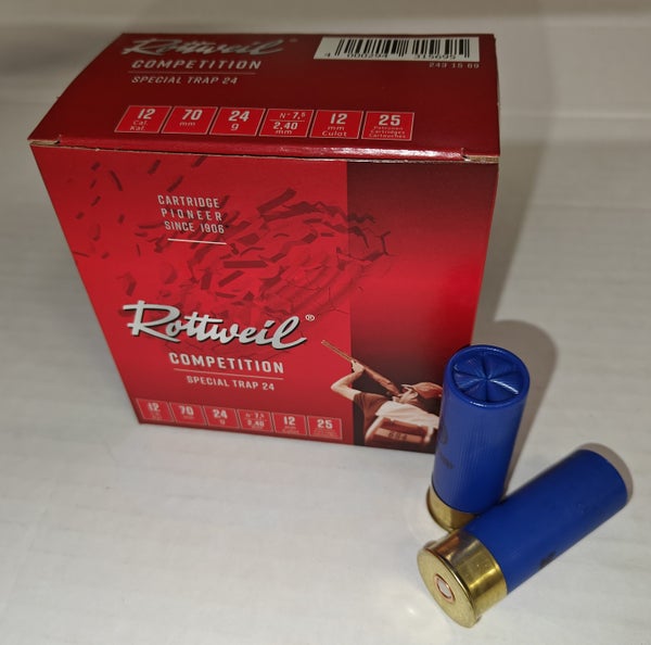 Rottweil Spe Trap lyijy 24 g 12/70 2.4 mm 25 kpl