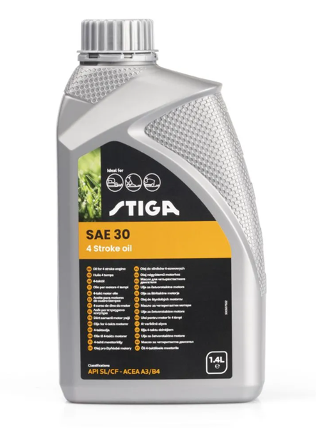 Stiga SAE 30, 4 STROKE OIL, 1.4 L
