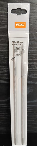 Stihl Py&ouml;r&ouml;viila CLASSIC, 4.8x200 mm, 2-pakkaus