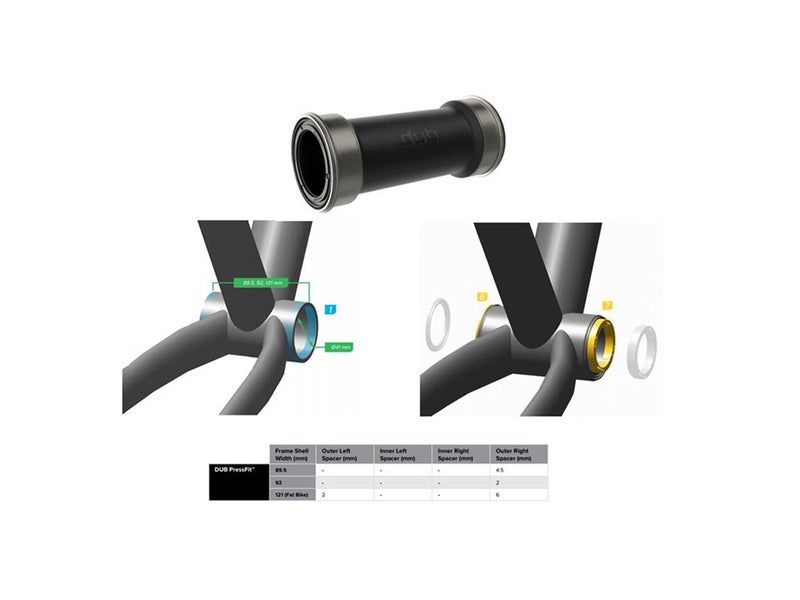 Sram Keski&ouml;laakeri Dub Pressift 89,5/92Mm