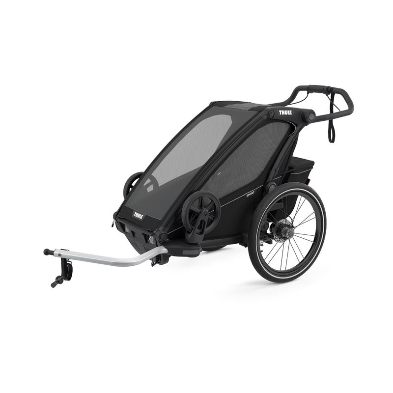 THULE Chariot Sport 1 py&ouml;r&auml;k&auml;rry, musta