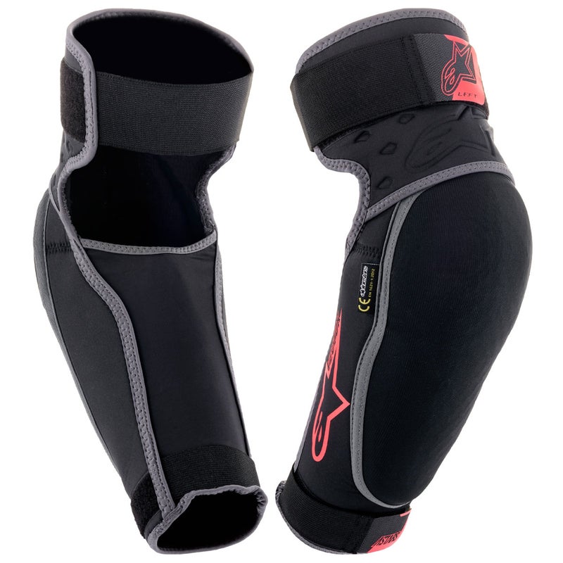 Kyyn&auml;rsuojat ALPINESTARS Vector musta/tummanharmaa/punainen, S/M