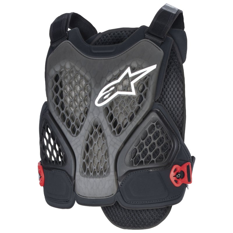 Suojaliivi ALPINESTARS, A-6 Plasma, koko S, musta/punainen