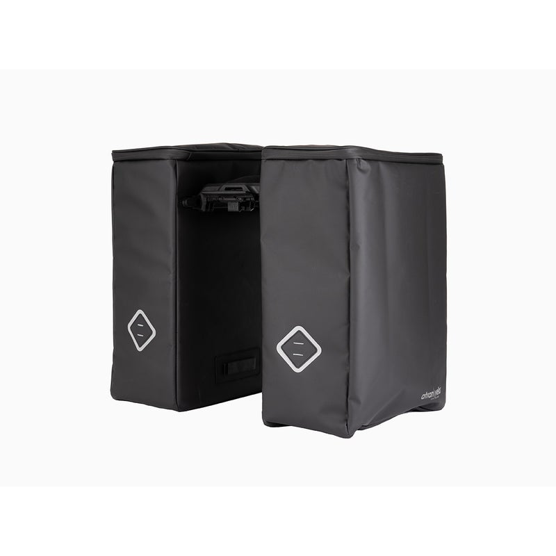 Sivulaukkupari ATRAN MAX, 42l, musta , AVS