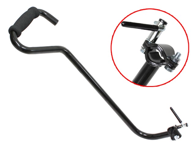 Cavo ty&ouml;nt&ouml;tanko lastenpy&ouml;riin, runkokiinnitys, musta