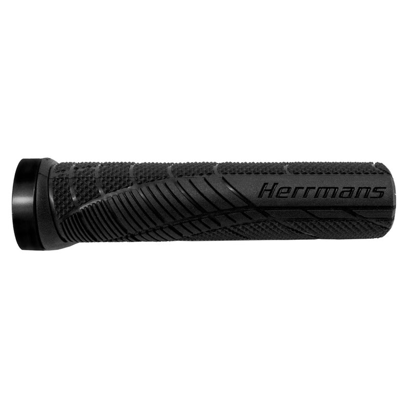Herrmans Shark Lock k&auml;densijat, 130mm, musta