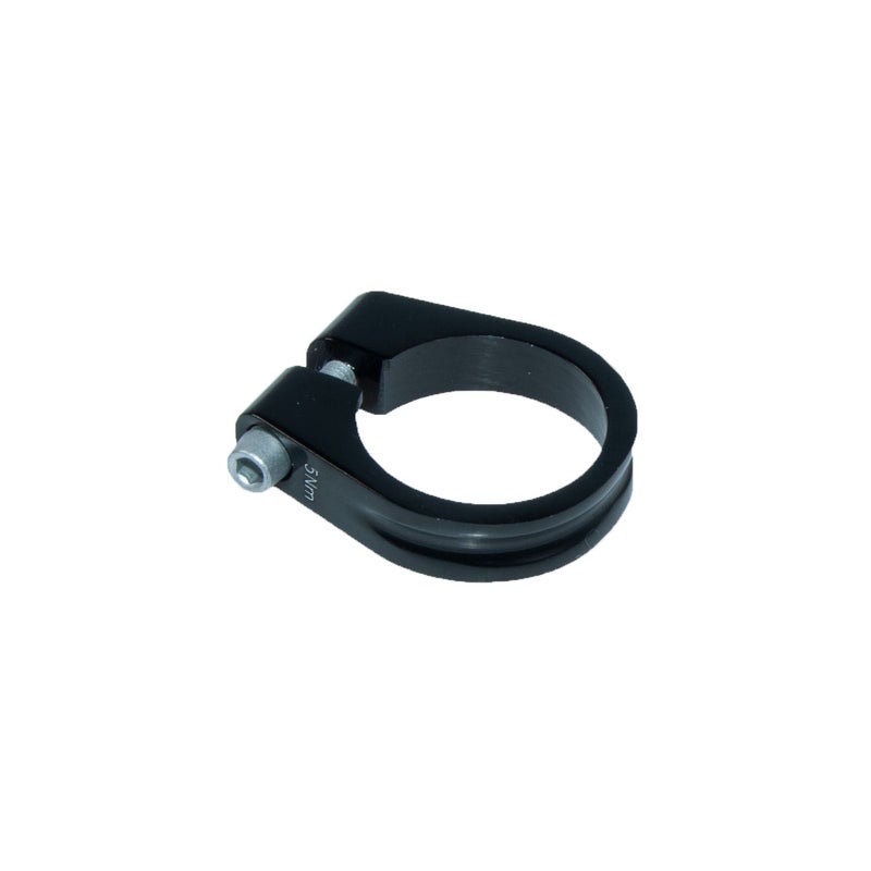 Istuinkannattimen kiinnityspanta, musta 34,9 mm