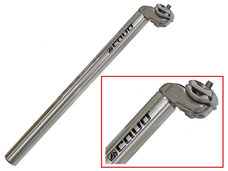 Istuinkannatin CAVO MTB, 29,2x400, kisko, alumiini, hopea