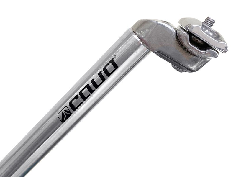 Istuinkannatin CAVO MTB, 29,6x400, kisko, alumiini, hopea