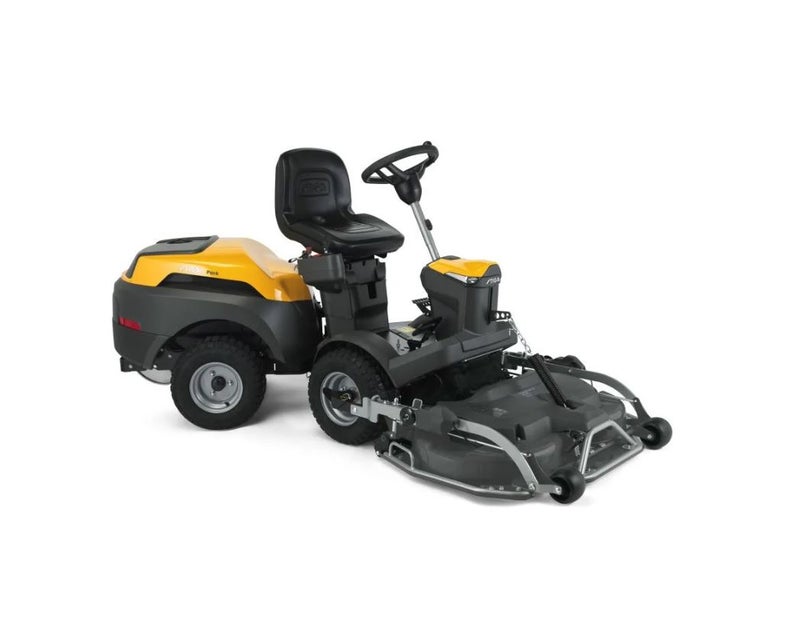 Stiga Park 500 W etuleikkuri sis. Combi 100Q Plus leikkuulaite