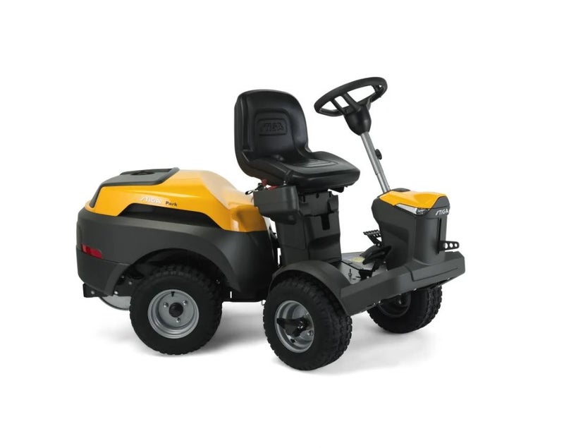 Stiga Park 500 W etuleikkuri sis. Combi 100Q Plus leikkuulaite