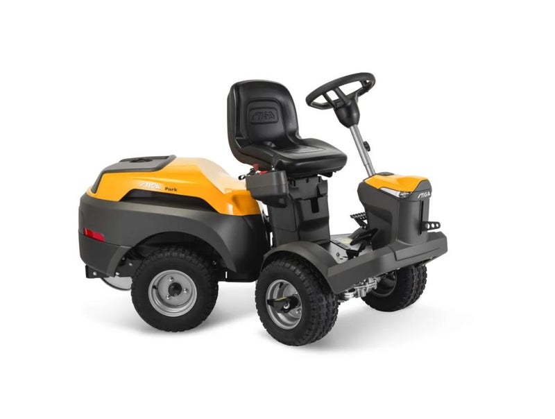 Stiga Park 500 WX 4wd Etuleikkuri sis. Combi 100Q Plus leikkuup&ouml;yd&auml;n