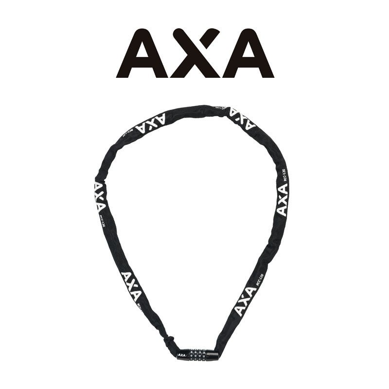 Ketjulukko AXA Rigid 120 koodilla, musta