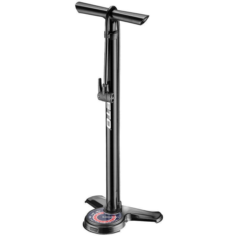 Beto jalkapumppu, CMP-172SG9, isolla mittarilla, musta