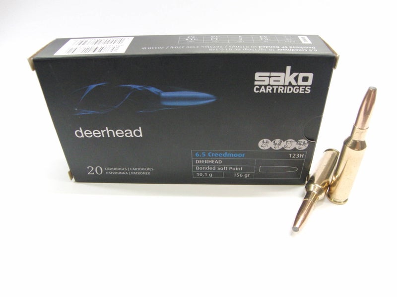 Sako 6.5 crmr Deerhead 10,1Gr 20Kpl
