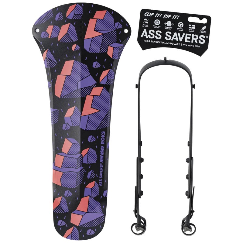 Pikalokasuoja taakse ASS SAVER Win Wing MTB, Musta