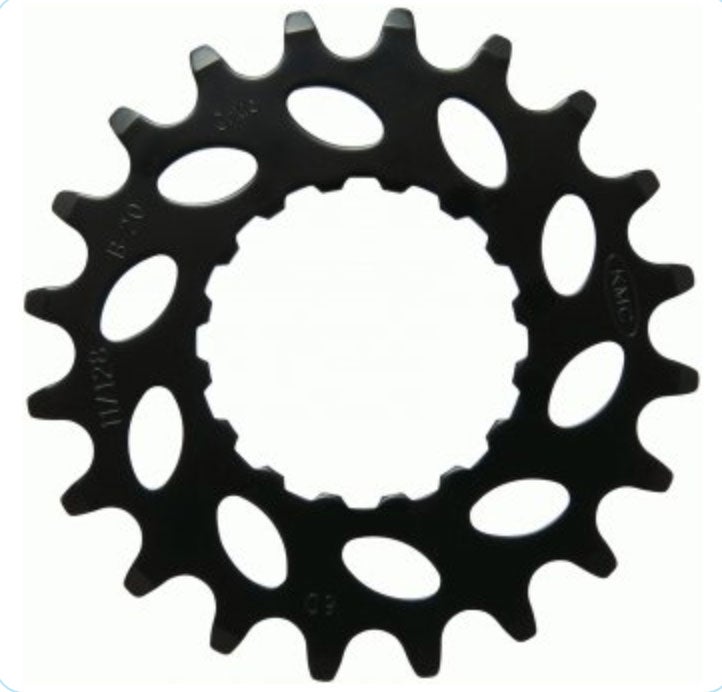 Ketjuratas KMC, E-bike Bosch, etu 19h, musta, 11/128"