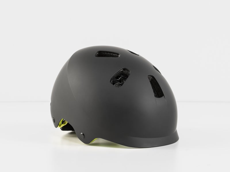 Bontrager Jet WaveCel Youth lasten py&ouml;r&auml;ilykyp&auml;r&auml;, Black/Volt